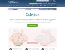 Tablet Screenshot of colegiata.es